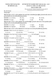 Đề thi thử tốt nghiệp THPT môn Tiếng Anh năm 2023-2024 có đáp án - Trường THPT Ngô Quyền (Lần 1)