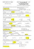 Đề thi thử tốt nghiệp THPT môn Vật lí năm 2023-2024 có đáp án - Trường THPT Lê Văn Thịnh (Lần 1)