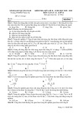 Đề thi giữa học kì 2 môn Vật lý lớp 12 năm 2022-2023 - Trường PTDTNT THCS&THPT Nước Oa