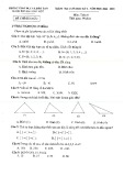 Đề thi học kì 1 môn Toán lớp 6 năm 2022-2023 có đáp án - Phòng GD&ĐT Thủ Dầu Một