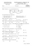 Đề thi học kì 1 môn Toán lớp 12 năm 2023-2024 có đáp án - Trường THPT Hồ Nghinh, Quảng Nam