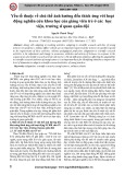 Yếu tố thuộc về chủ thể ảnh hưởng đến thích ứng với hoạt động nghiên cứu khoa học của giảng viên trẻ ở các học viện, trường sĩ quan quân đội