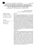 Thuật toán tiến hóa giải bài toán lập lịch dự án với tài nguyên giới hạn (MS-RCPSP) và ứng dụng trong việc lập kế hoạch sản xuất thông minh