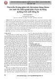 Phát triển kĩ năng phân tích thị trường chứng khoán cho sinh viên khối ngành Kinh tế qua hệ thống tự động trích xuất thông tin