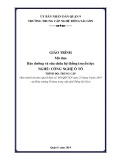 Giáo trình Bảo dưỡng và sửa chữa hệ thống truyền lực (Nghề: Công nghệ ô tô - Trung cấp) - Trường TCN Đông Sài Gòn