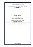 Giáo trình Thực hành nguội cơ bản (Nghề: Công nghệ ô tô - Trung cấp) - Trường TCN Đông Sài Gòn