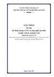 Giáo trình Kỹ thuật chung về ô tô và công nghệ sửa chữa (Nghề: Công nghệ ô tô - Trung cấp) - Trường TCN Đông Sài Gòn