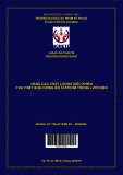 Luận văn Thạc sĩ Kỹ thuật điện tử: Nâng cao chất lượng điều khiển của thiết bị bù đồng bộ Statcom trong lưới điện