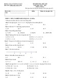 Đề thi học kì 1 môn Toán lớp 6 năm 2022-2023 - Trường THCS Lê Văn Tám, Đông Giang