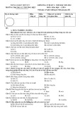 Đề thi học kì 1 môn Hoá học lớp 9 năm 2023-2024 có đáp án - Trường TH&THCS Lý Thường Kiệt, Hiệp Đức