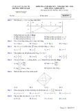 Đề thi học kì 1 môn Toán lớp 12 năm 2023-2024 - Trường THPT Lê Lợi, Quảng Trị