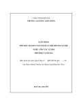 Giáo trình Hành vi con người và môi trường (Nghề: Công tác xã hội - Cao đẳng) - Trường Cao đẳng Cộng đồng Kon Tum