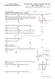 Đề thi học kì 1 môn Toán lớp 12 năm 2023-2024 - Trường THPT Nguyễn Trân, Bình Định