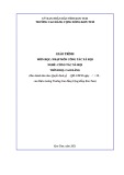 Giáo trình Nhập môn Công tác xã hội (Nghề: Công tác xã hội - Cao đẳng) - Trường Cao đẳng Cộng đồng Kon Tum