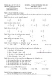 Đề thi học kì 2 môn Toán lớp 6 năm 2022-2023 có đáp án - Trường THCS Nguyễn Du, TP.Tam Kỳ