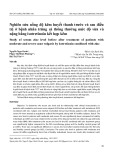 Nghiên cứu nồng độ kẽm huyết thanh trước và sau điều trị ở bệnh nhân trứng cá thông thường mức độ vừa và nặng bằng isotretinoin kết hợp kẽm