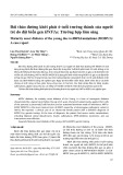 Đái tháo đường khởi phát ở tuổi trưởng thành của người trẻ do đột biến gen HNF1a: Trường hợp lâm sàng