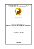 Luận văn Thạc sĩ Y học: Mô tả thực trạng sử dụng và công năng, chủ trị của 100 vị thuốc nam thường dùng tại miền Bắc Việt Nam