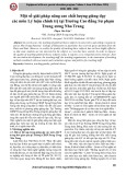 Một số giải pháp nâng cao chất lượng giảng dạy các môn Lý luận chính trị tại Trường Cao đẳng Sư phạm Trung ương Nha Trang