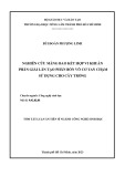 Tóm tắt Luận án Tiến sĩ Công nghệ sinh học: Nghiên cứu màng bao kết hợp vi khuẩn phân giải lân tạo phân bón vô cơ tan chậm sử dụng cho cây trồng