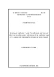 Luận án Tiến sĩ Y học: Tình trạng nhiễm HBV và đáp ứng miễn dịch một năm sau tiêm vắc xin viêm gan B ở trẻ sinh ra từ mẹ nhiễm HBV mạn có và không điều trị dự phòng tenofovir trong thai kỳ