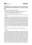 Ứng dụng mạng Bayes trong đánh giá các yếu tố ảnh hưởng đến kết quả thích ứng với biến đổi khí hậu trong canh tác lúa tỉnh Hòa Bình