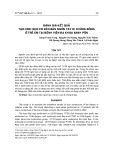 Đánh giá kết quả tạo hình sẹo co kéo bàn ngón tay di chứng bỏng ở trẻ em tại Bệnh viện Đa khoa Xanh Pôn