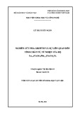 Tóm tắt Luận án Tiến sĩ Vật liệu điện tử: Nghiên cứu pha Griffth và sự liên quan đến tính chất từ, từ nhiệt của hệ La1-x(Ca,Sr)xMn1-y(Cu,Co)yO3