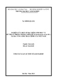 Tóm tắt Luận án Tiến sĩ Lâm nghiệp: Nghiên cứu một số đặc điểm sinh học và kỹ thuật trồng thâm canh Quế (Cinnamomum cassia BL.) tại ba vùng sinh thái chính của Việt Nam