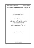 Luận án Tiến sĩ Y học: Nghiên cứu ứng dụng cắt bán phần dưới dạ dày nội soi hoàn toàn điều trị ung thư dạ dày