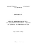 Luận án Tiến sĩ Y học: Nghiên cứu một số đặc điểm thiếu máu và nồng độ erythropoietin huyết tương ở bệnh nhân đái tháo đường típ 2 có bệnh thận mạn tính