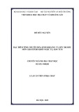 Luận án Tiến sĩ Địa chất học: Đặc điểm tính chuyên hóa sinh khoáng và mức độ bóc mòn granitoid khối Ngọc Tụ, Kon Tum