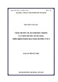 Luận án Tiến sĩ Y học: Tăng huyết áp áo choàng trắng và tăng huyết áp ẩn giấu trên bệnh nhân đái tháo đường týp 2