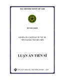 Luận án Tiến sĩ Kinh tế phát triển: Nghiên cứu chuỗi giá trị thịt bò trên địa bàn tỉnh Điện Biên