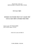 Tóm tắt Luận án Tiến sĩ Kỹ thuật điện: Mở rộng nguồn điện phân tán và bộ dự trữ năng lượng trên lưới điện phân phối