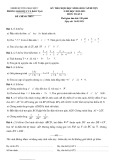 Đề thi học sinh giỏi cấp huyện môn Toán lớp 8 năm 2022-2023 có đáp án - Phòng GD&ĐT huyện Châu Đức