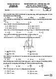 Đề thi thử tốt nghiệp THPT môn Toán năm 2023-2024 (Lần 1) - Trường THPT Hòn Gai, Quảng Ninh