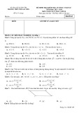 Đề thi học kì 1 môn Toán lớp 10 năm 2023-2024 - Trường THPT Chế Lan Viên, Quảng Trị (Đề minh họa)