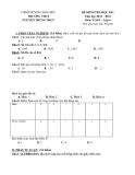 Đề thi học kì 1 môn Toán lớp 6 năm 2023-2024 có đáp án - Trường THCS Nguyễn Trung Trực, Châu Đức