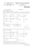 Đề thi KSCL môn Toán lớp 11 năm 2023-2024 có đáp án (Lần 1) - Trường THPT Lê Hồng Phong, Thanh Hóa