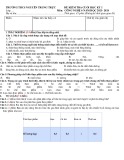 Đề thi học kì 1 môn Công nghệ lớp 6 năm 2023-2024 - Trường THCS Nguyễn Trung Trực, Châu Đức