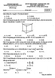 Đề thi thử tốt nghiệp THPT môn Toán năm 2023-2024 - Trường THPT Chuyên Lê Qúy Đôn, Điện Biên