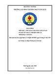 Giáo trình Tổng quan nhà hàng khách sạn (Ngành: Kỹ thuật chế biến món ăn - Cao đẳng) - Trường Cao đẳng Thương mại và Du lịch Thái Nguyên