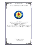 Giáo trình Tín dụng thanh toán quốc tế (Ngành: Kinh doanh thương mại - Cao đẳng) - Trường Cao đẳng Thương mại và Du lịch Thái Nguyên