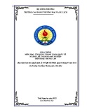 Giáo trình Tín dụng thanh toán quốc tế (Ngành: Kế toán doanh nghiệp - Trung cấp) - Trường Cao đẳng Thương mại và Du lịch Thái Nguyên