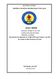 Giáo trình Nghiệp vụ lưu trú (Ngành: Quản trị nhà hàng - Cao đẳng) - Trường Cao đẳng Thương mại và Du lịch Thái Nguyên