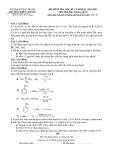 Đề thi học kì 1 môn Hóa học lớp 10 (chuyên) năm 2022-2023 - Trường THPT Chuyên Bắc Giang