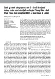 Đánh giá tính sáng tạo của trẻ 5 - 6 tuổi ở một số trường mầm non trên địa bàn huyện Phong Điền - tỉnh Thừa Thiên Huế bằng test TSD - Z của Klaus K. Urban