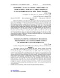 Mô hình phân bố tần suất đường kính và chiều cao lâm phần keo lá tràm (acacia auriculiformis) tại vùng cát ven biển huyện Lệ Thủy, tỉnh Quảng Bình