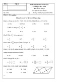 Đề thi học kì 2 môn Toán lớp 4 năm 2021-2022 có đáp án - Trường Tiểu học Nguyễn Khắc Nhu